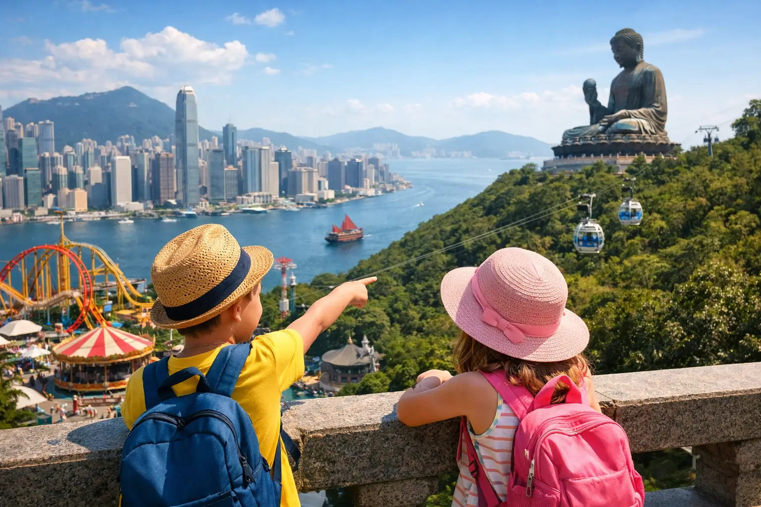 Best Itinerary for Kids Travel in Hong Kong