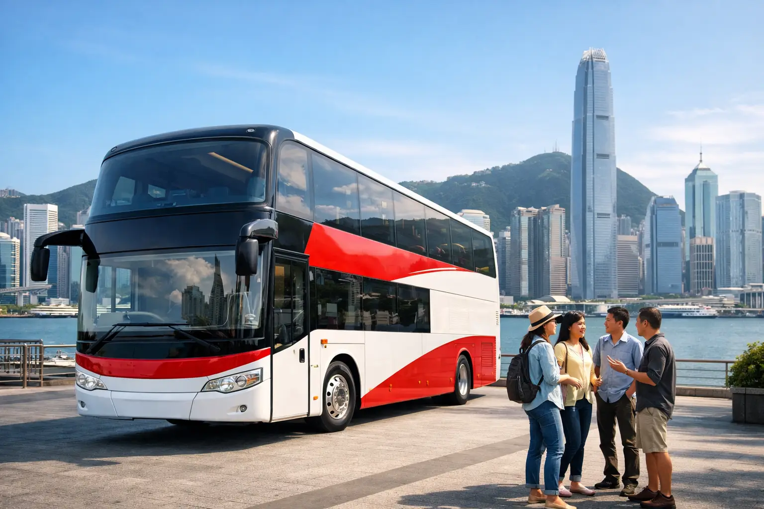 Hong Kong Bus Charter Service for Easy Group Travel