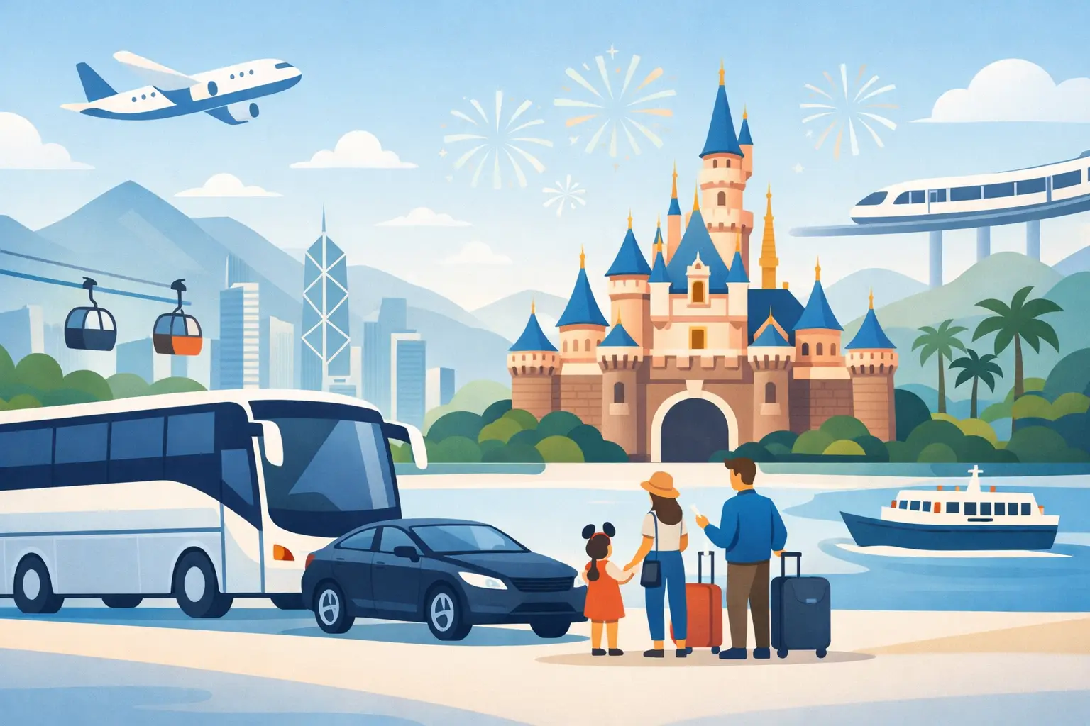 Hong Kong Disneyland Transfer Service Guide