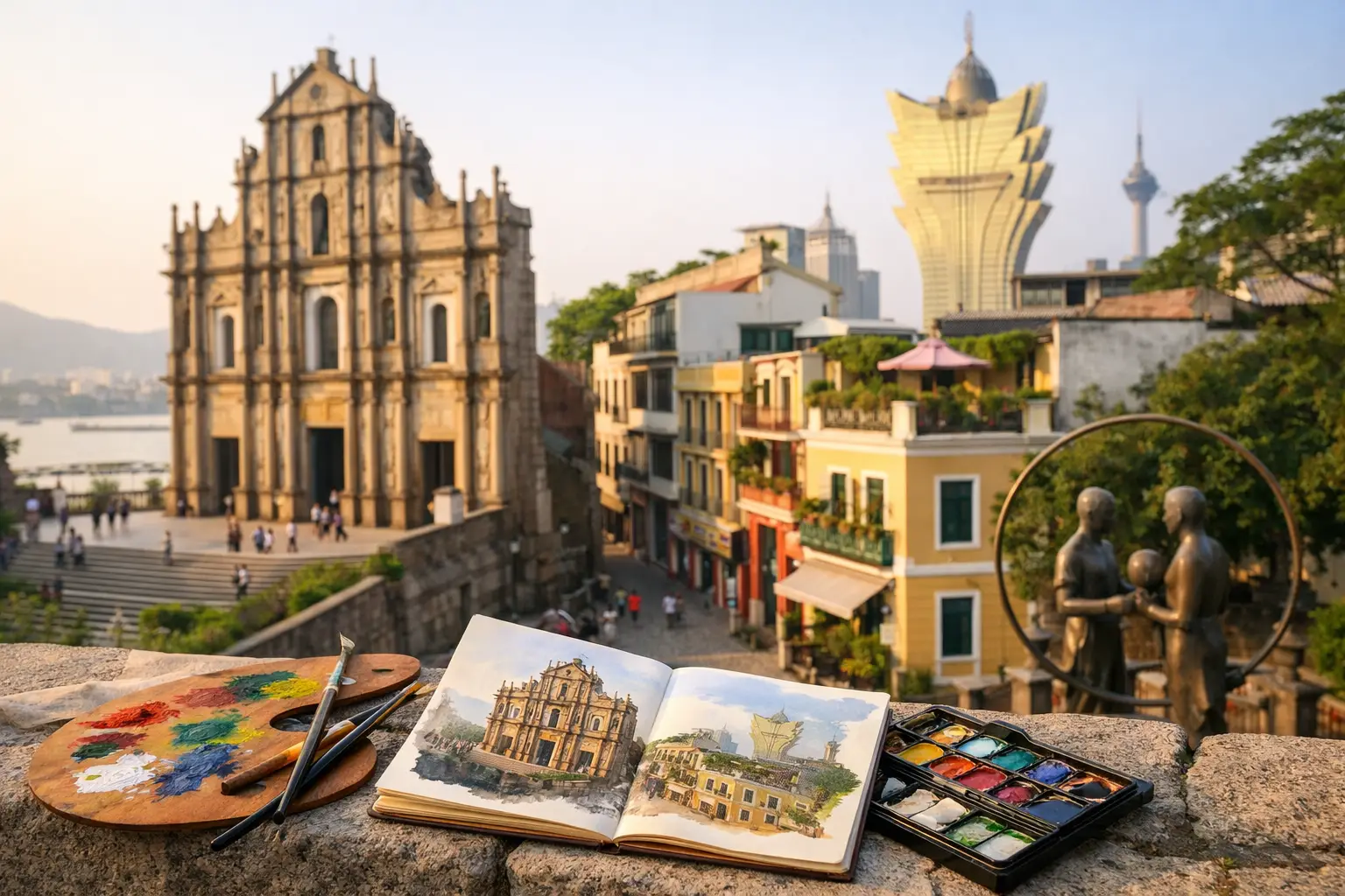 Macau Artsy & Aesthetic Travel Route for Creatives